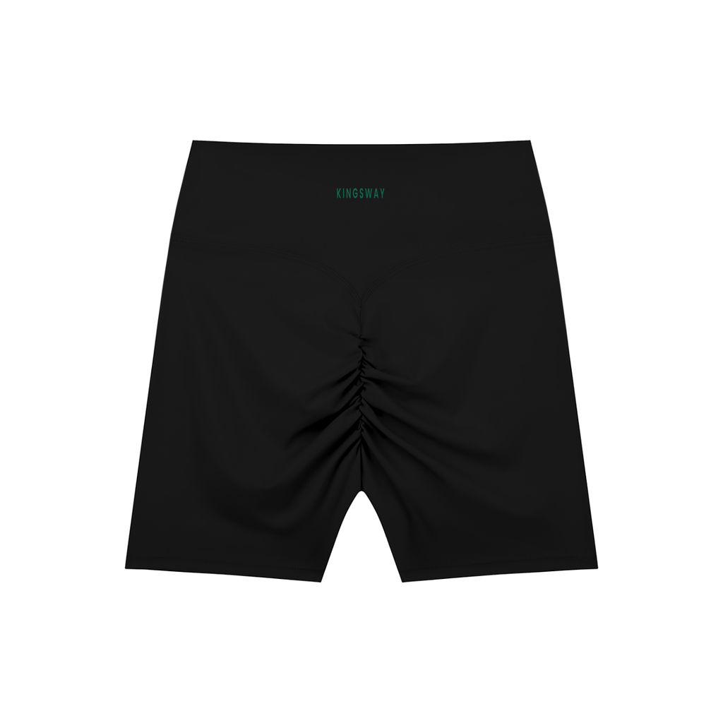 High-Waisted Kingsway Biker Shorts
