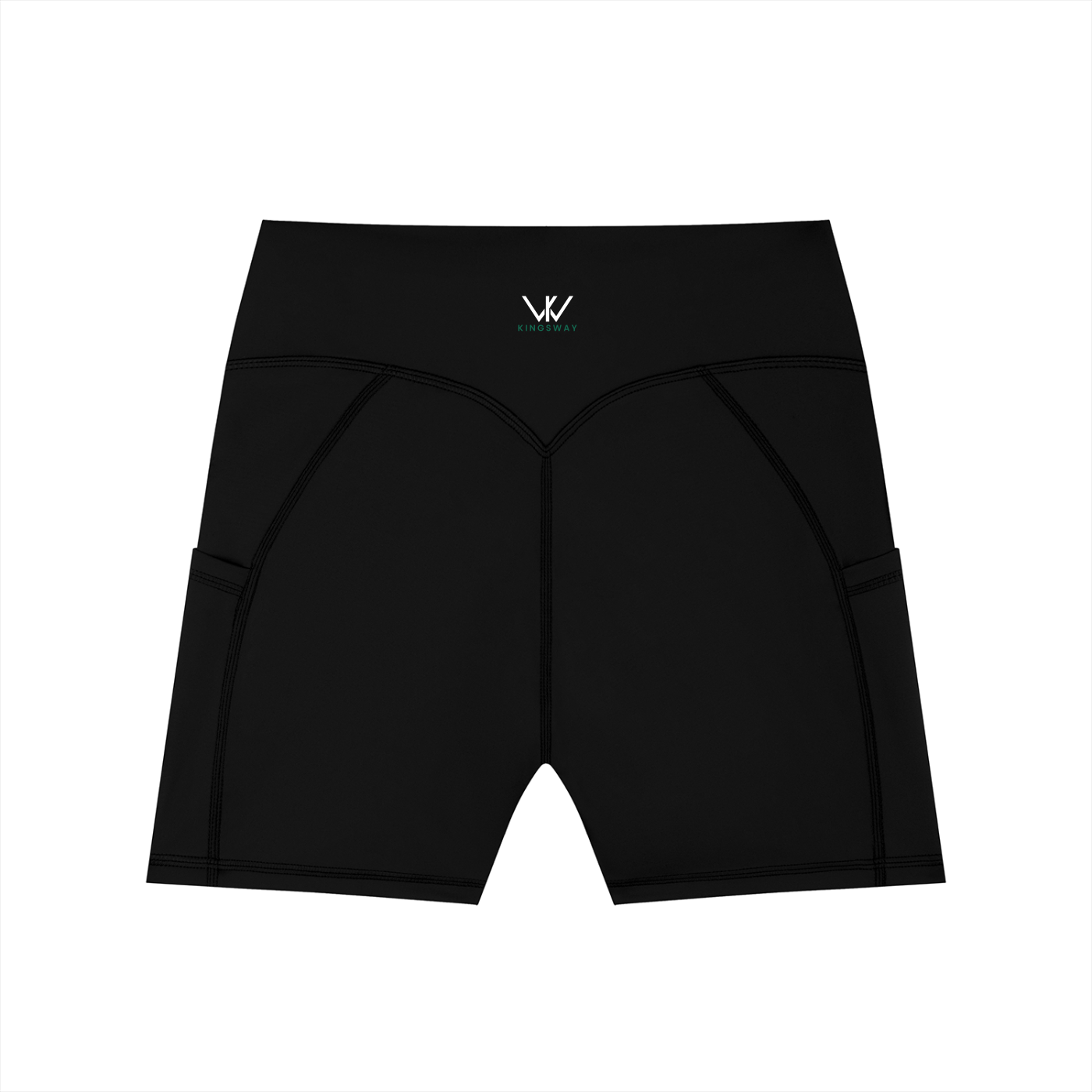 Women's High-Waisted Kingsway Pocket Biker Shorts