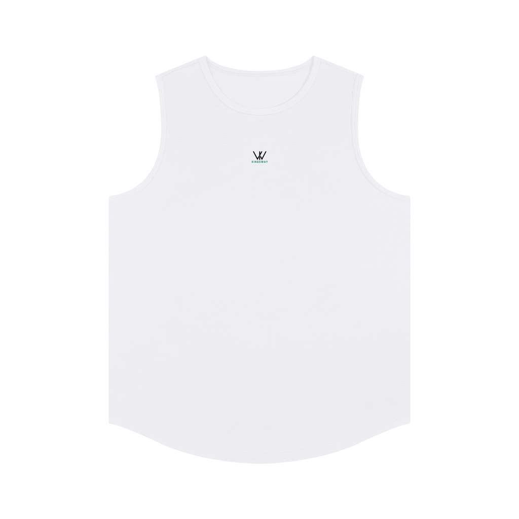 Kingsway Sleeveless Lightweight Performance Jersey - White