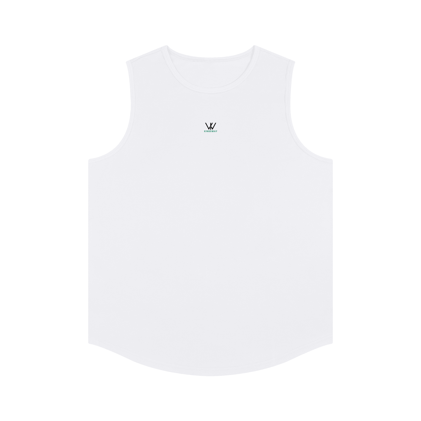 Kingsway Sleeveless Lightweight Performance Jersey - White
