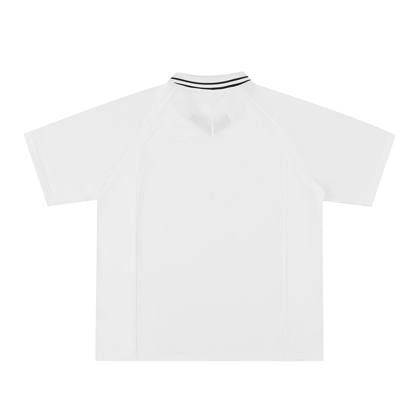 Striped V-Neck Kingsway Jersey - White