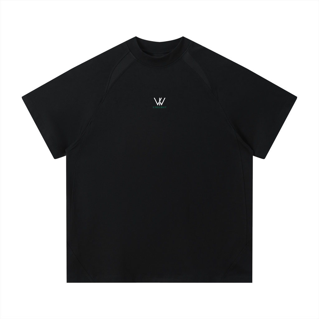 Contrast Kingsway Performance Tee - Black