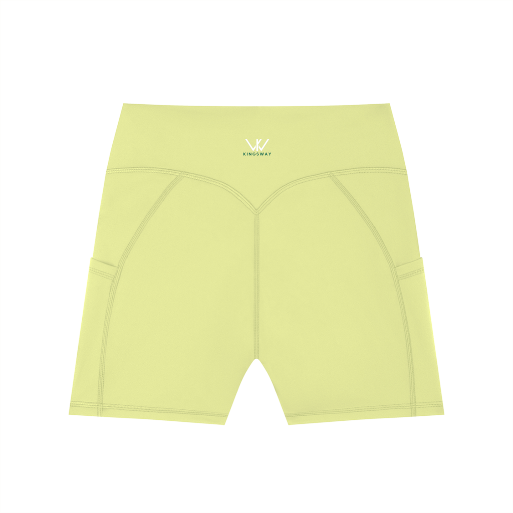 Women's High-Waisted Kingsway Pocket Biker Shorts
